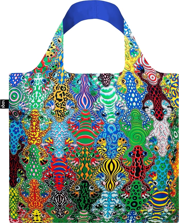 Bolsa LOQI Artist Sam Wilde Baneful Bounty de reciclaje