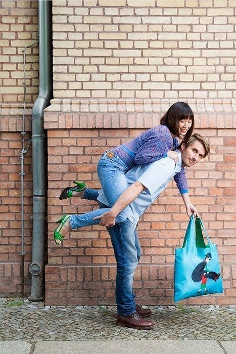 Bolsa LOQI Artists Martina Flor Love