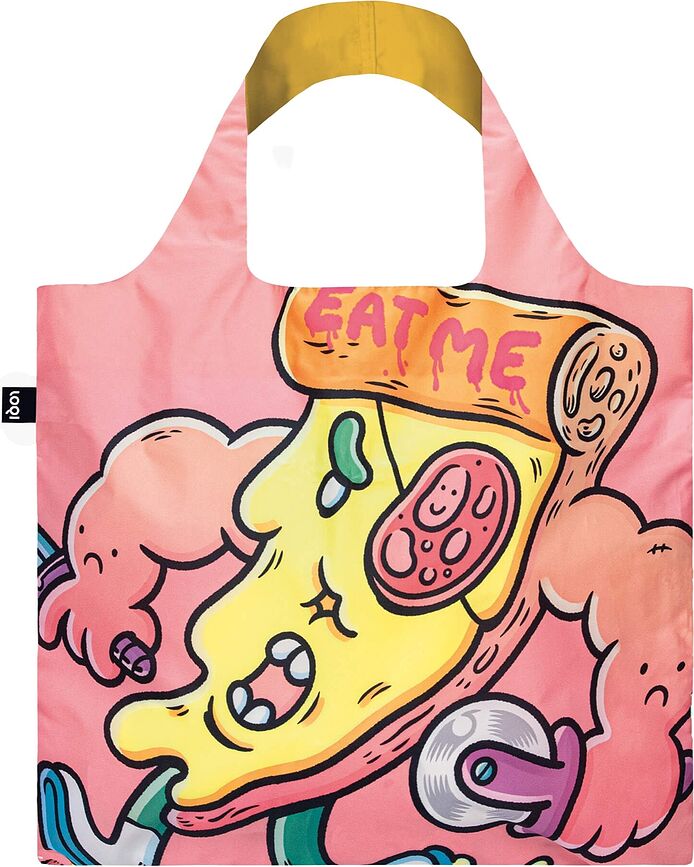 Bolsa reciclada LOQI Artist Brosmind Slasher the Slice