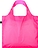 Bolsa reciclada LOQI Artist Neon, rosa