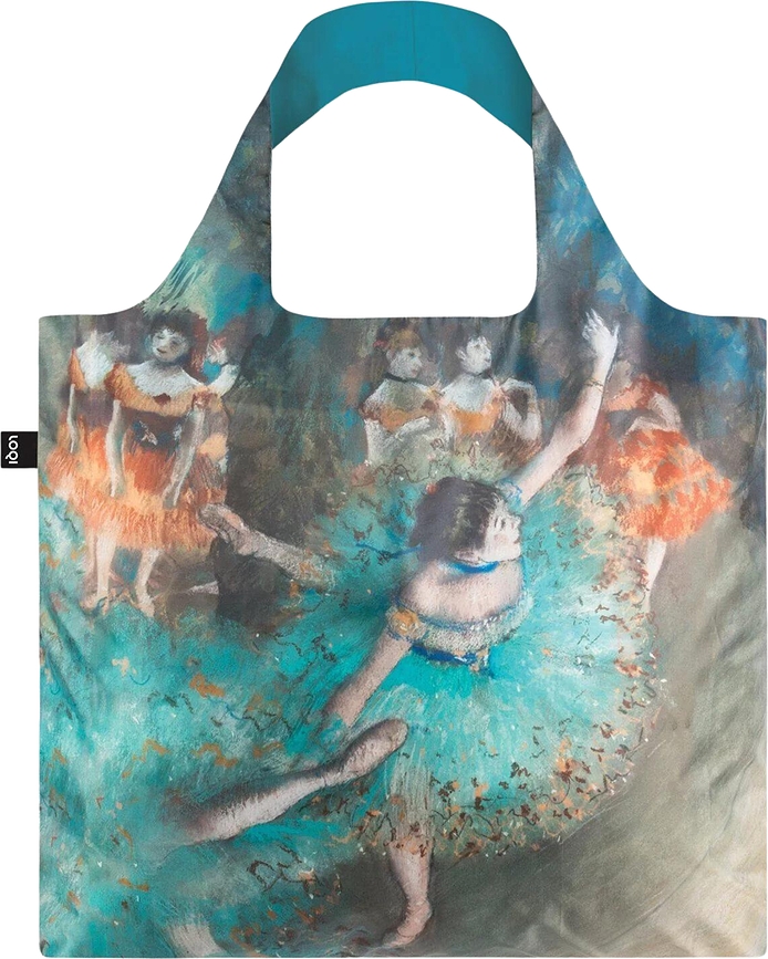 Bolsa reciclada LOQI Museum, diseño Edgar Degas "Swaying Dancer"