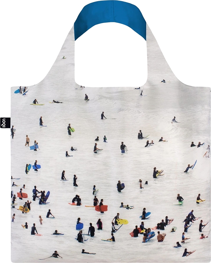 Bolsa reciclada LOQI Museum, diseño Martin Parr Cornwall England