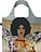Bolsa reutilizable LOQI Museum Mickalene Thomas Portrait of Maya No. 10