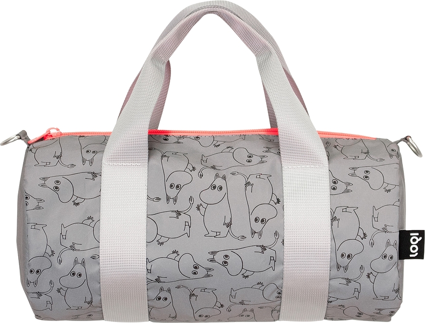 Bolsa Weekender Loqi Museum Mumin, mini, reflectante