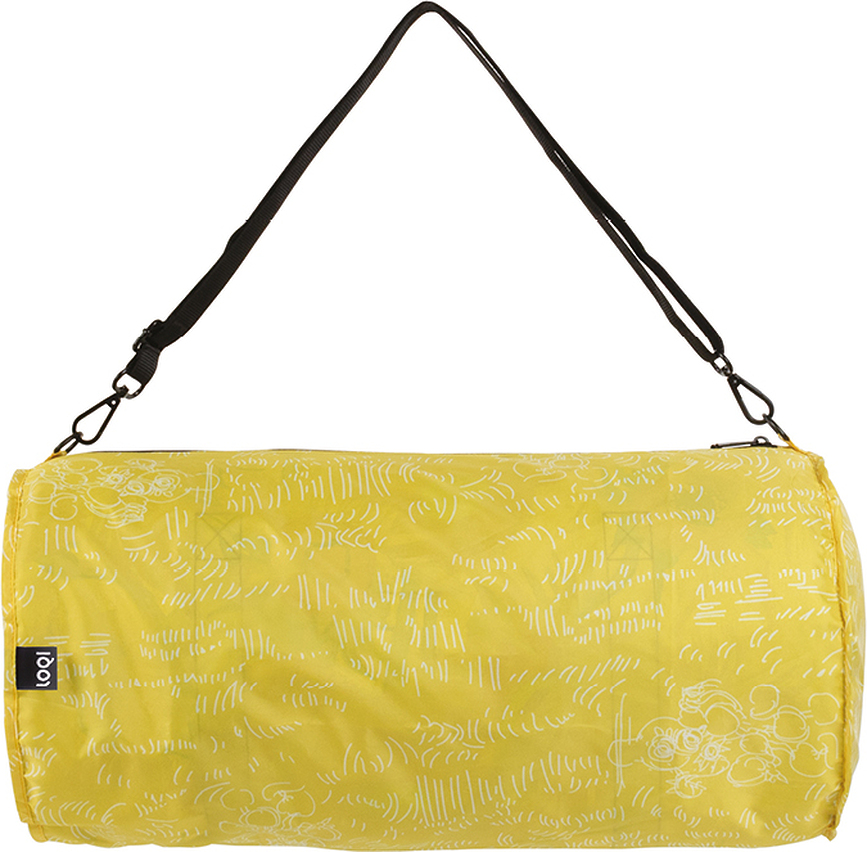 Bolso de fin de semana LOQI x Van Gogh Museum Weekender, estampado Flor de Almendro