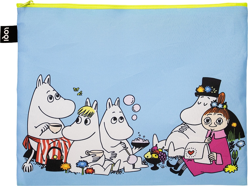 Bolsas organizadoras recicladas Loqi Museum Moomin, 3 unidades