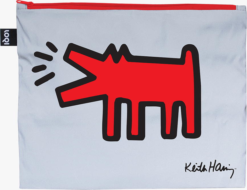 Καλλυντικές θήκες Museum Keith Haring με ανακλαστική επίστρωση, 3 τμχ
