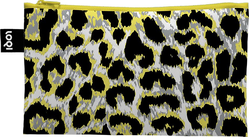 Косметички LOQI Artist Leopard з перероблених матеріалів, 3 шт.