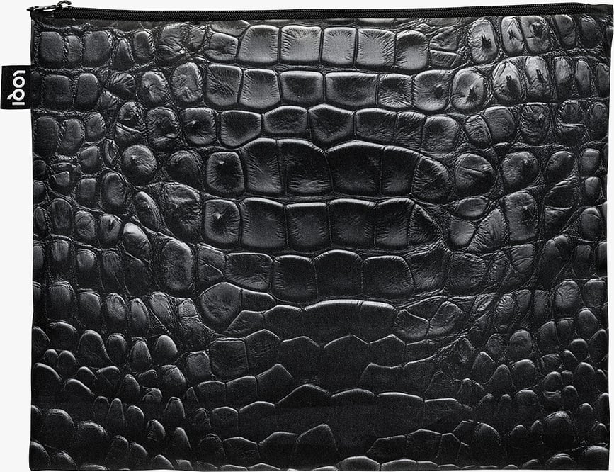 LOQI Artist Crocodile necessärer återvunna, 3 st