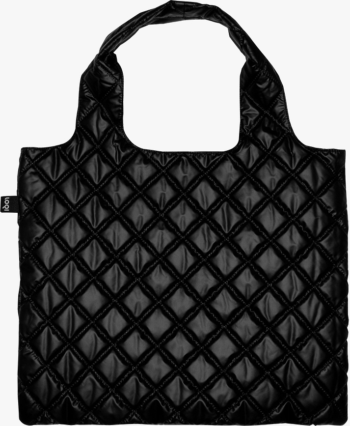 LOQI Artist Metallic Puffy Torba crna