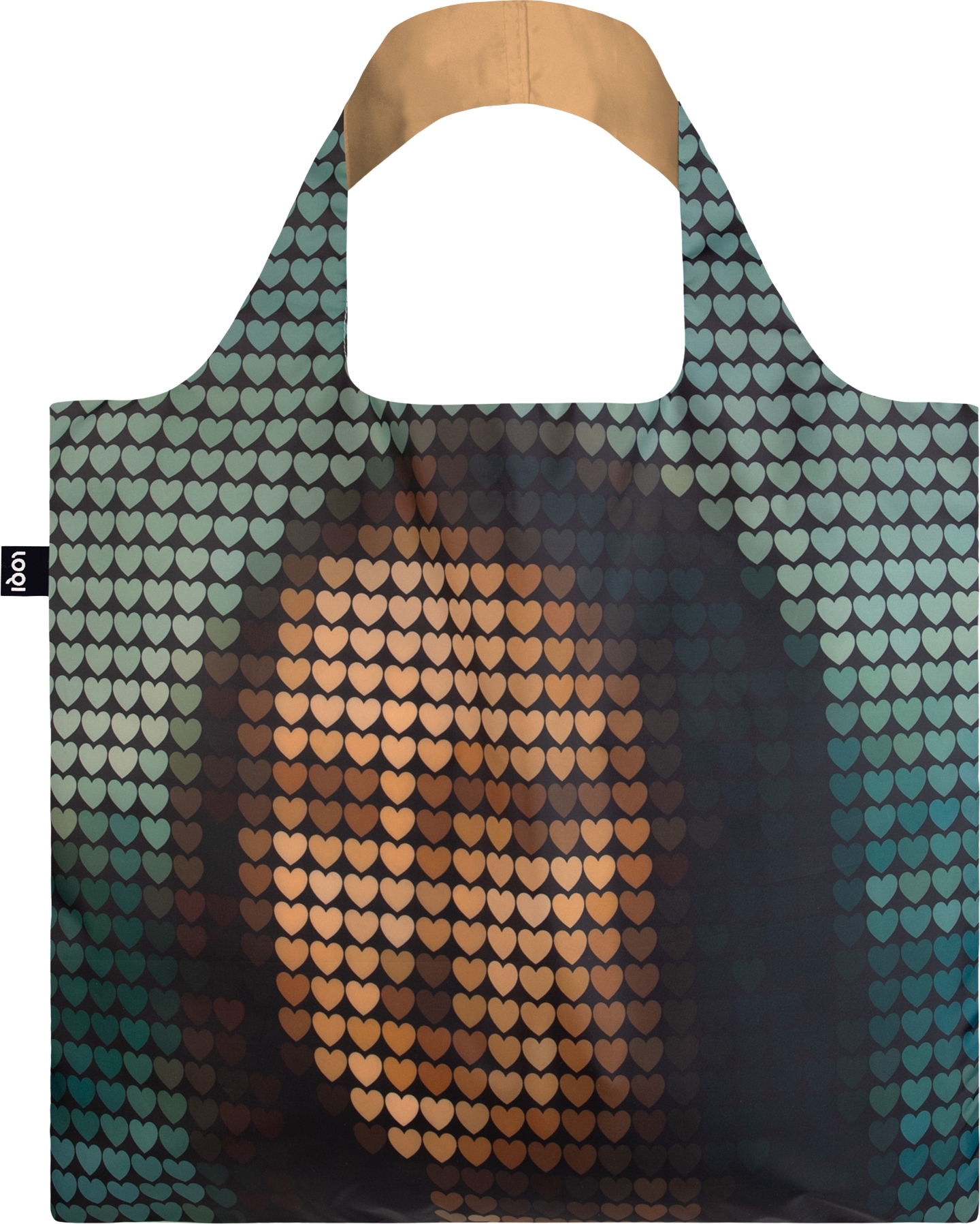 LOQI Artist Pix & Love Mona Lisa Tasche aus recyceltem Material