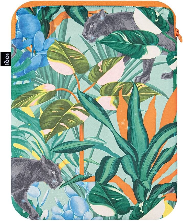 LOQI Artist Pomme Chan Housse pour Ordinateur Portable, motif Wild Forest, recyclée