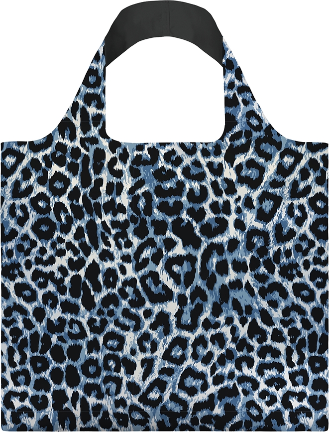 LOQI Artist Sac recyclé, motif Leopard Twilight