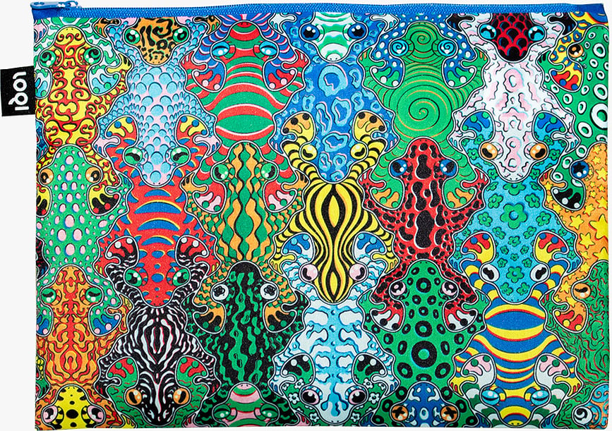 LOQI Artist Sam Wilde Bounty Equi Quandary torbice od recikliranog materijala, 3 kom