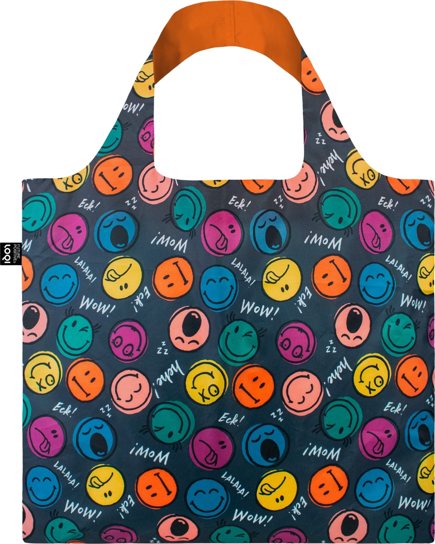 LOQI Artist Smiley Boys and Girls Tasche, recycelt