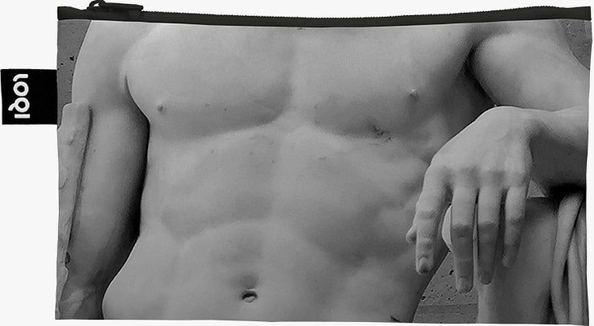 LOQI Artist Statue Marble Bodies återvunna påsar, 3 st