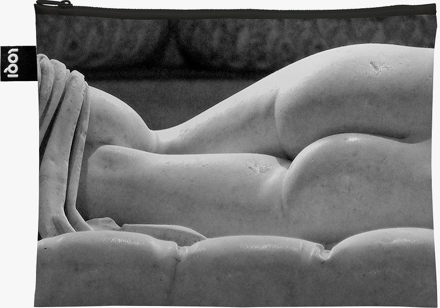 LOQI Artist Statue Marble Bodies vrečke iz recikliranega materiala, 3 kos