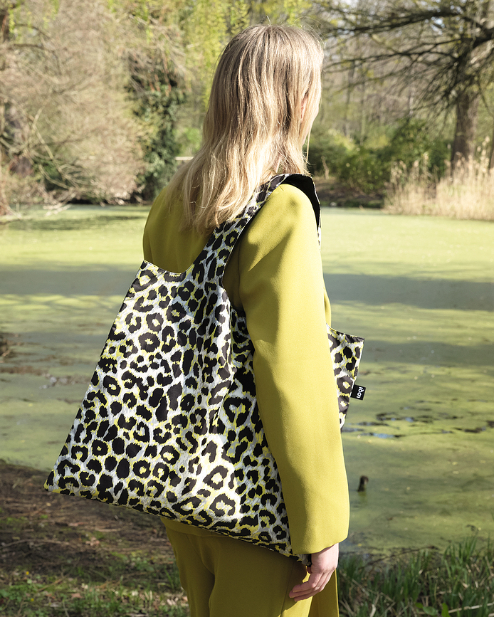 LOQI Artist Leopard Dusk Τσάντα ανακυκλωμένη