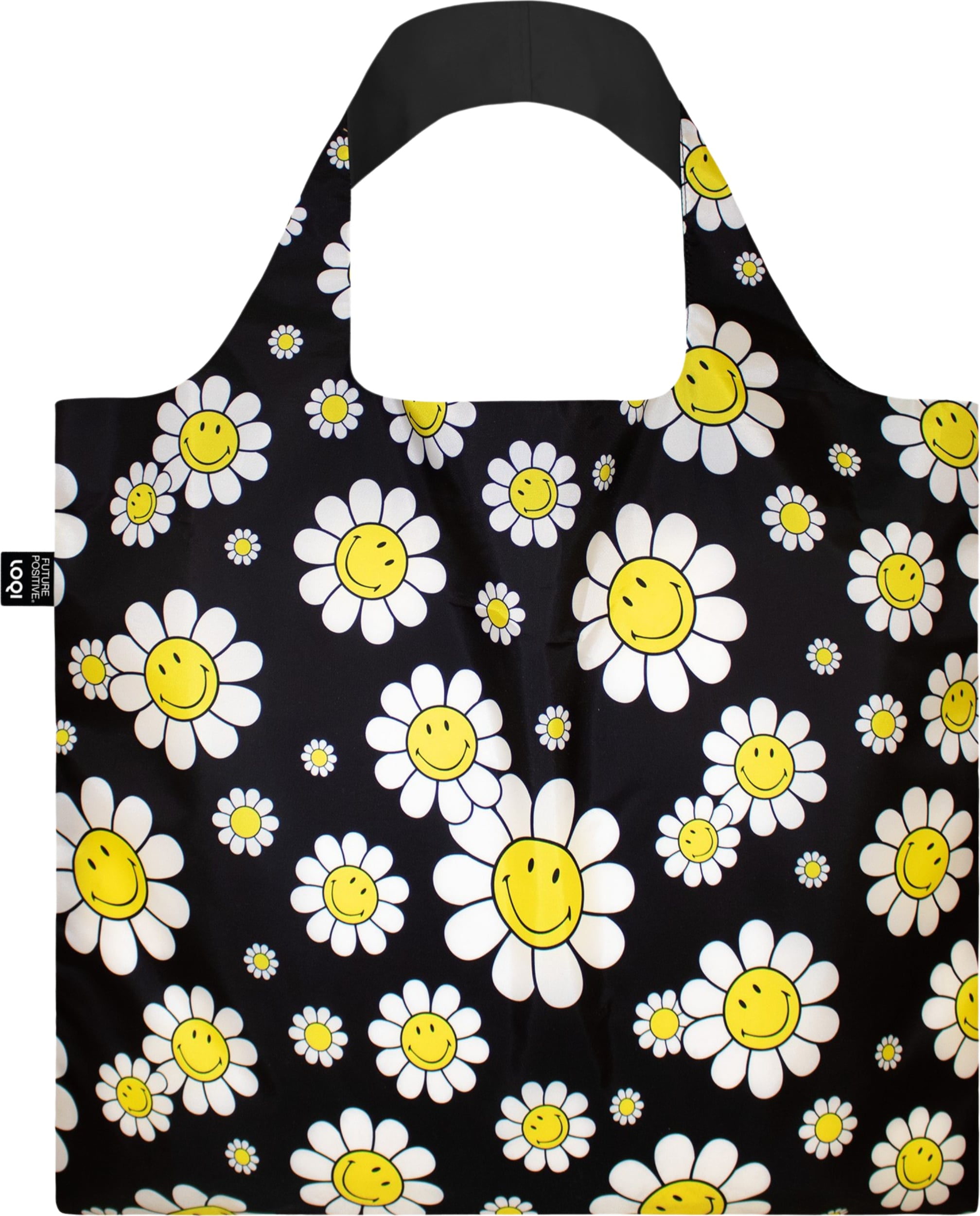 LOQI CiCLO Artist Smiley Black Tasche