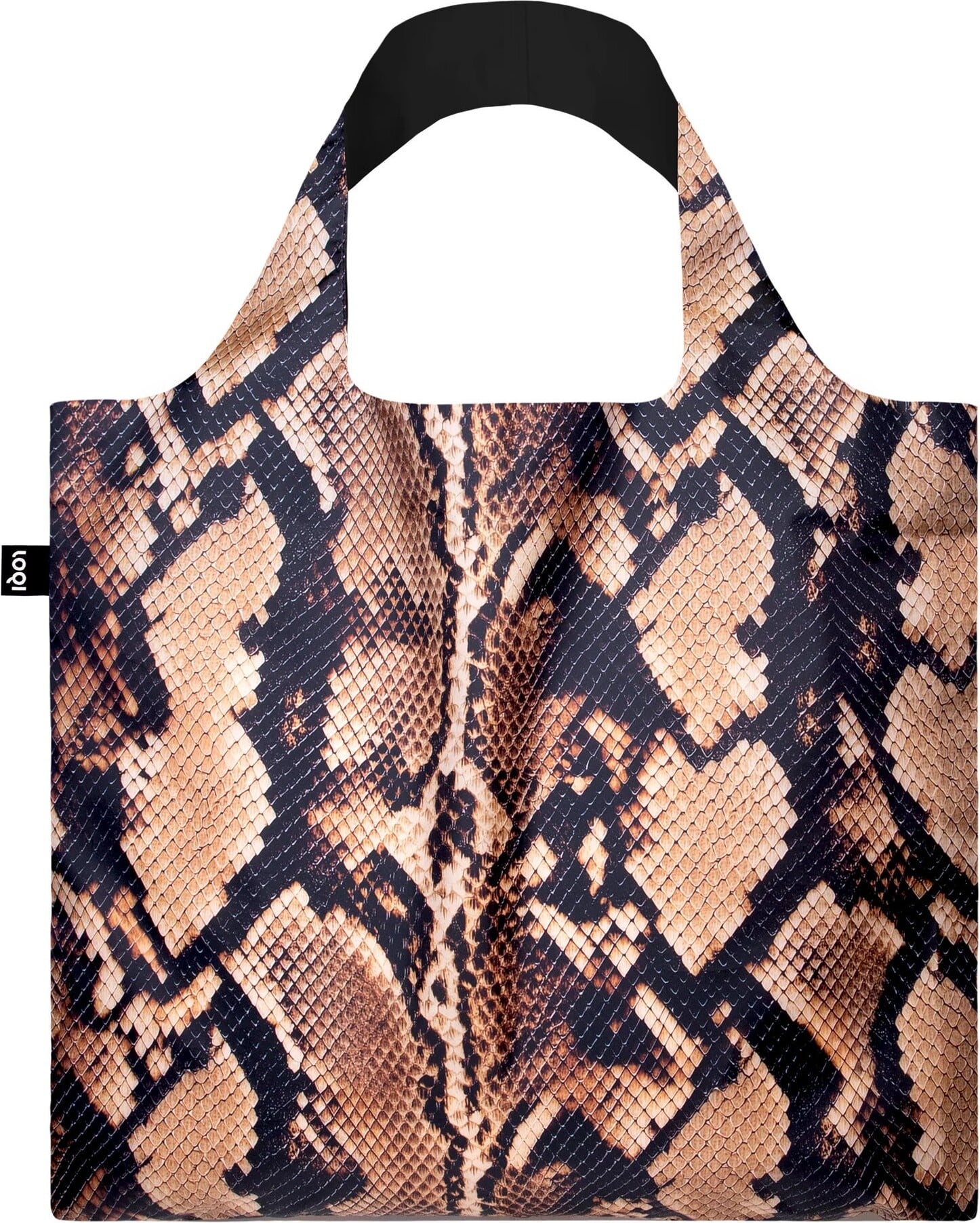 LOQI CiCLO Artist Snake Brown Tasche