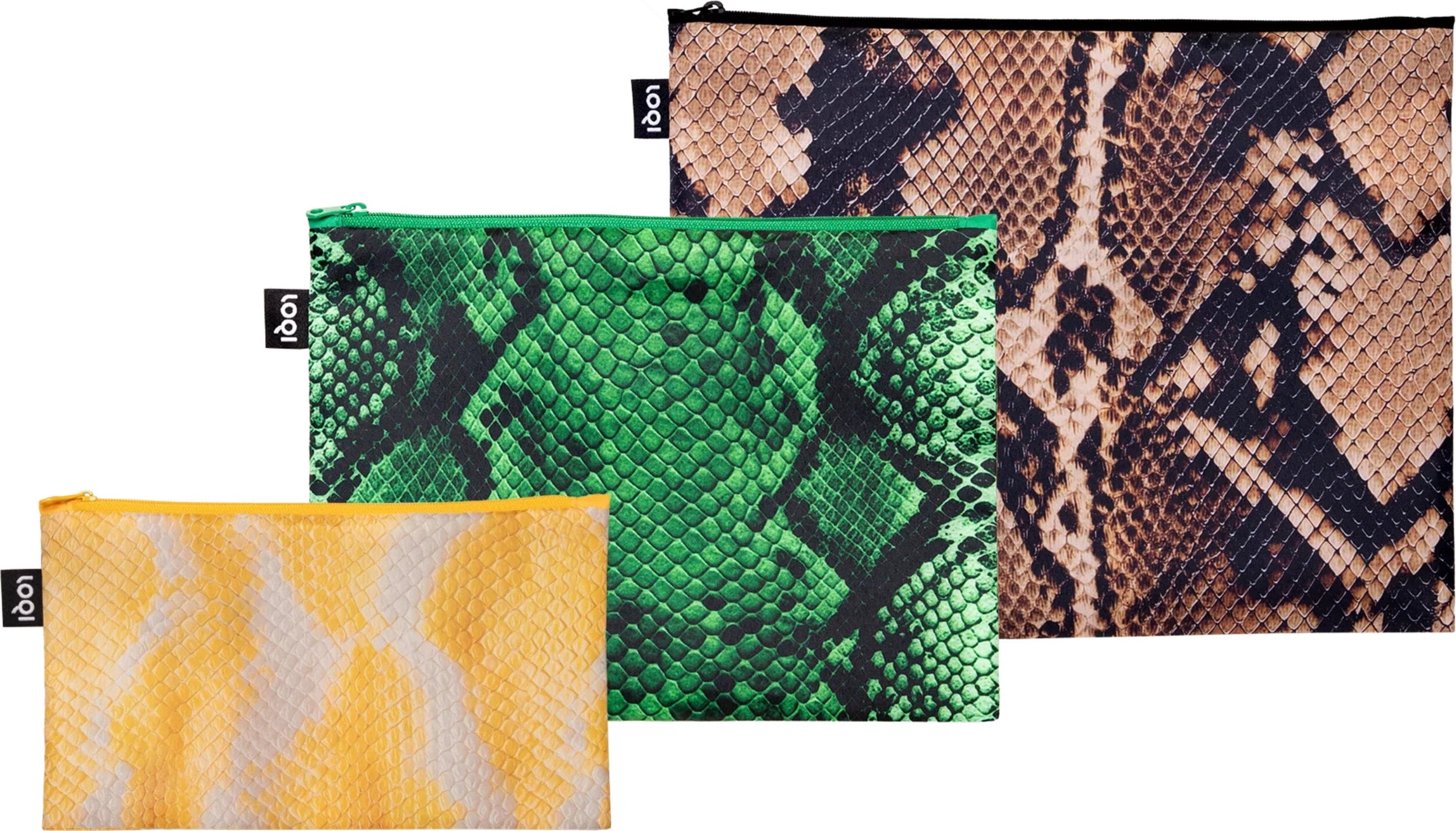 LOQI CiCLO Artist Snake Taschen, 3 St.