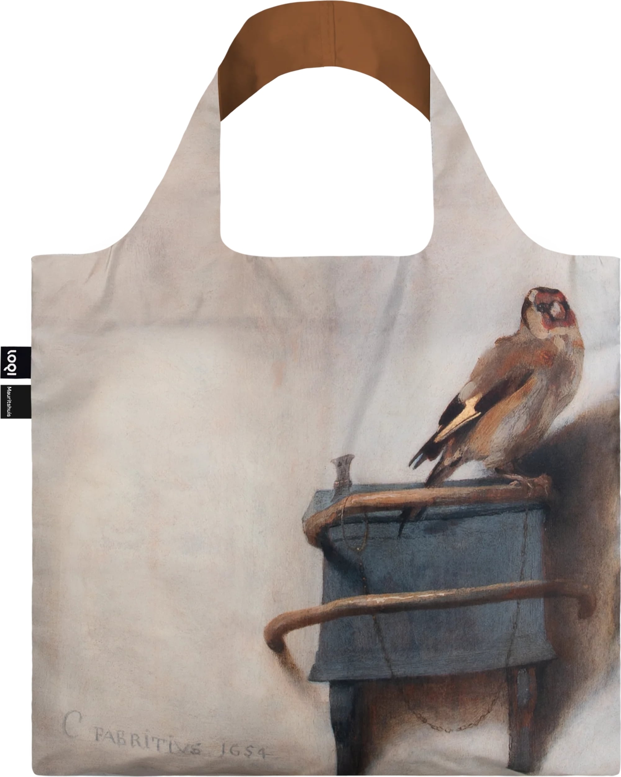 LOQI CiCLO Museum Carel Fabritius Goldfinch Tasche