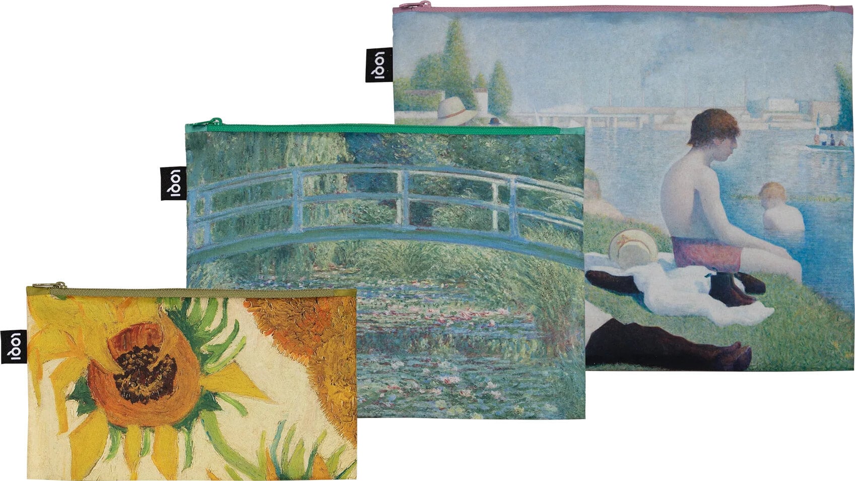 LOQI CiCLO Museum Seurat, Monet, Van Gogh Impressionism Taschen, 3 St.