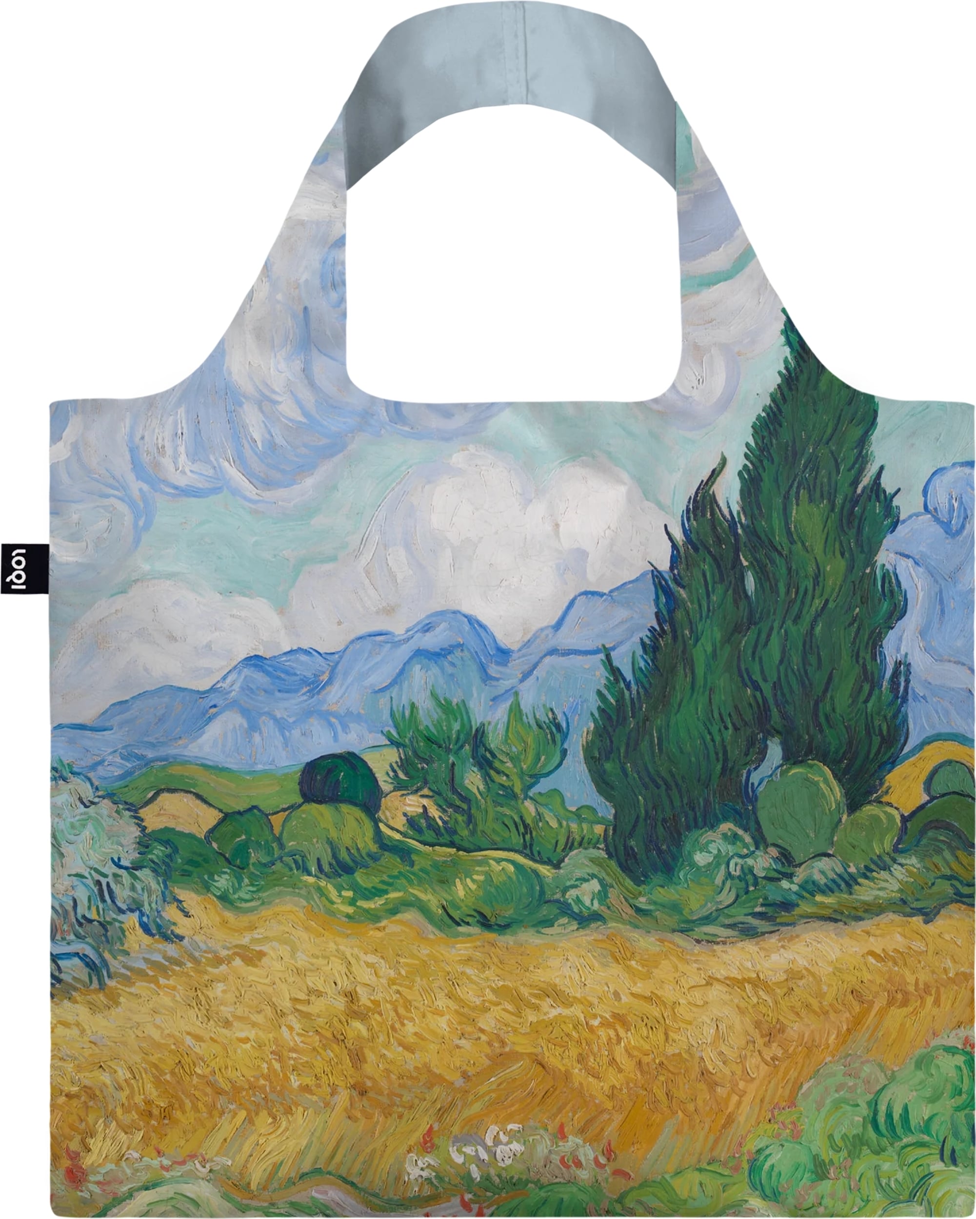 LOQI CiCLO Museum Vincent Van Gogh A Wheatfield with Cypresses Tasche
