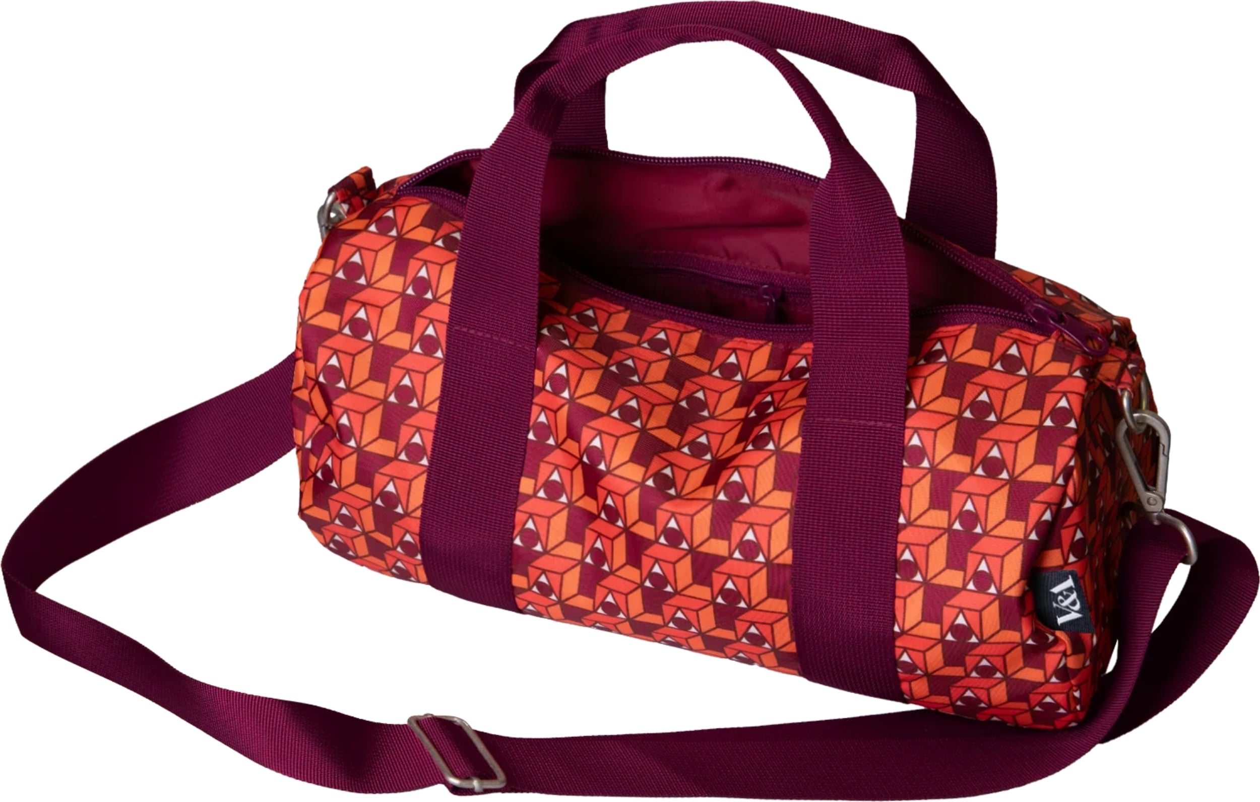 LOQI CiCLO Weekender Museum Nigel Quiney Cubic 2 Tasche 30 cm