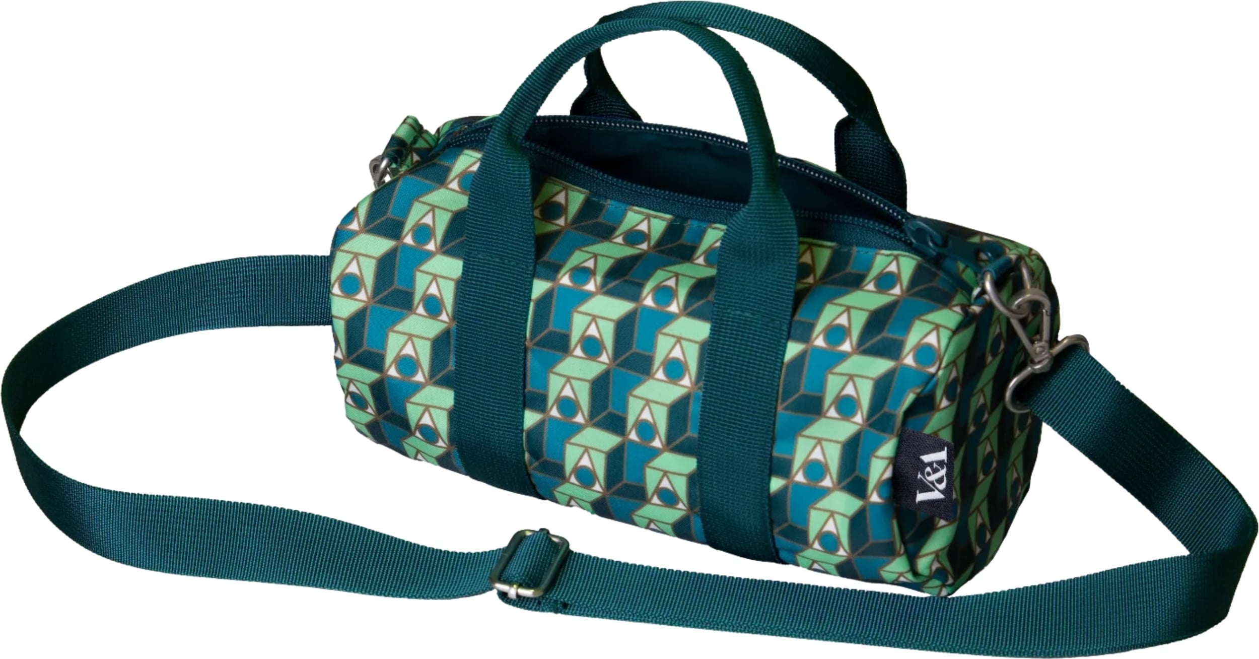 LOQI CiCLO Weekender Museum Nigel Quiney Cubic 3 Tasche 20 cm