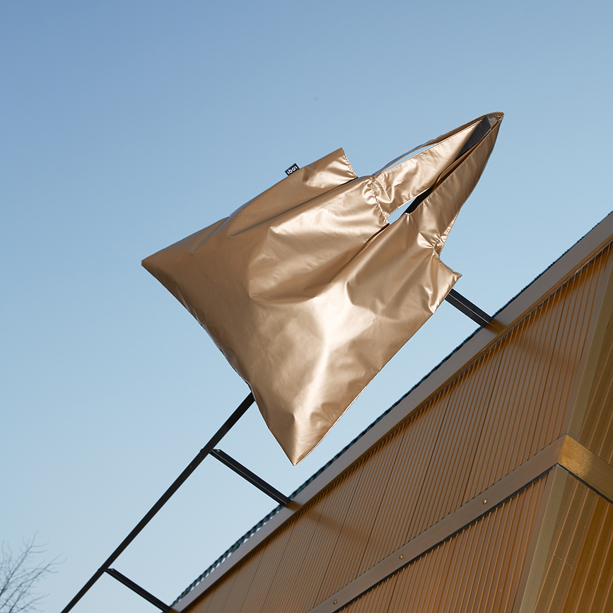 LOQI Fashion Metallic Torba, črna