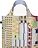 LOQI Frank Lloyd Wright Old Fashion Windows Sac, en matière recyclée