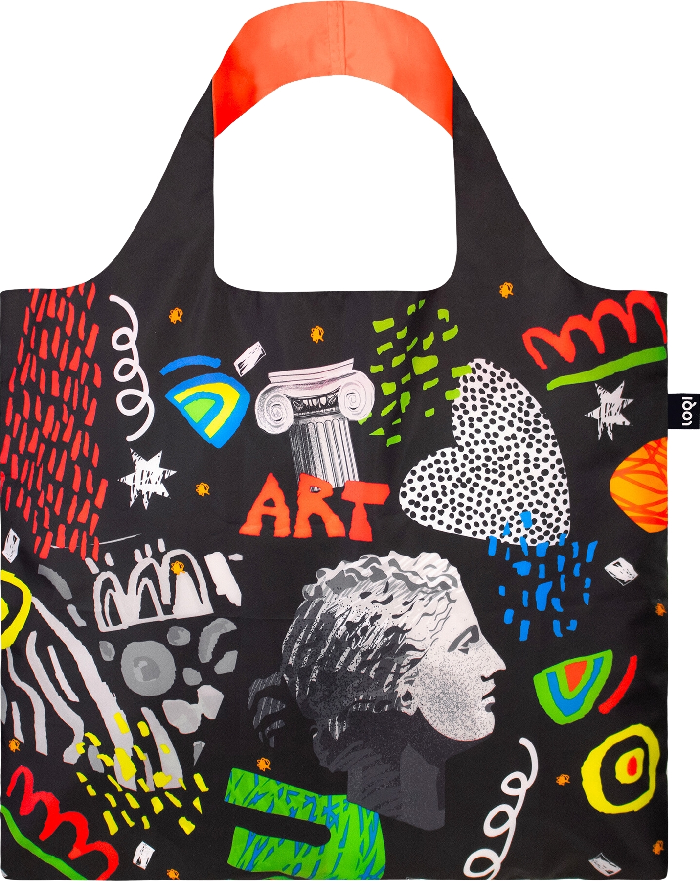 Loqi Museum Classic Art Tasche recycelt