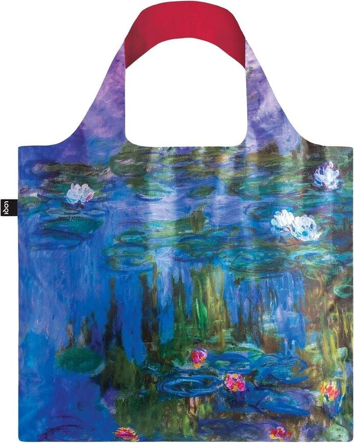 Loqi Museum Claude Monet Tasche Wasserlilien recycelt