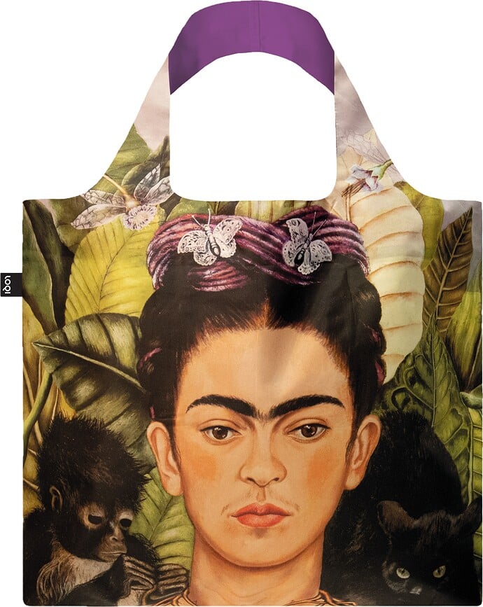 Loqi Museum Frida Kahlo Tasche recycelt