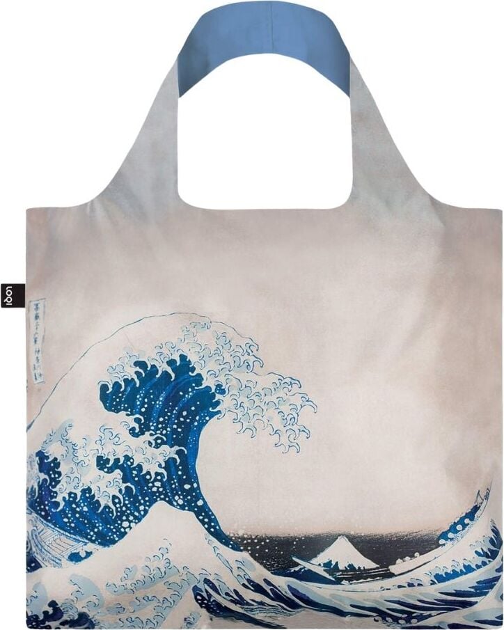 Loqi Museum Katsushika Hokusai Tasche Die Große Welle vor Kanagawa recycelt