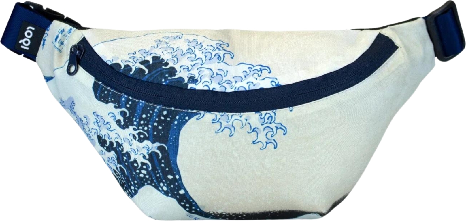 Loqi Museum Katsushika Hokusai Unterarmtasche Die Große Welle vor Kanagawa recycelt
