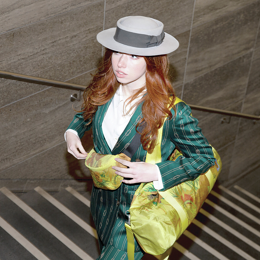 LOQI Museum Pochette Roy Lichtenstein Whaam!, recyclée