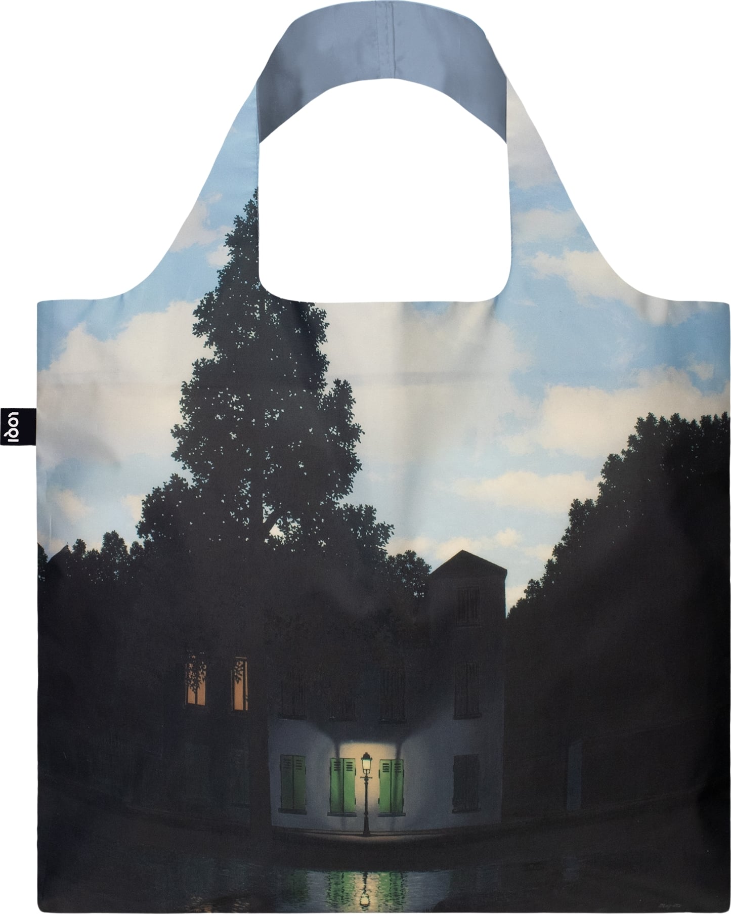 Loqi Museum René Magritte The Empire of Lights Tasche recycelt