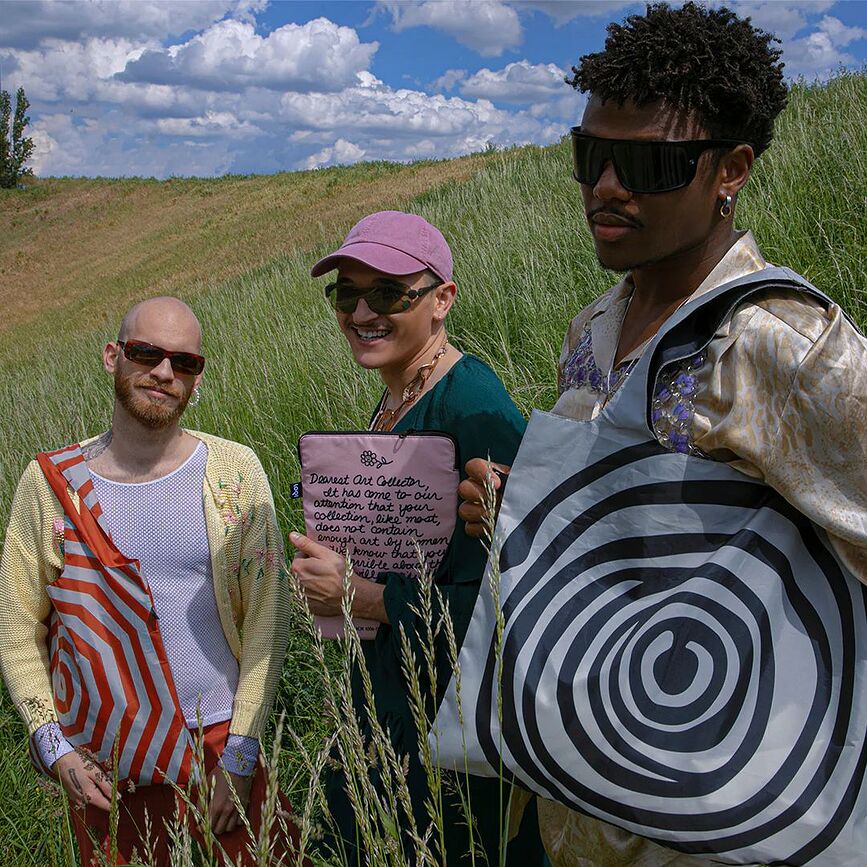 LOQI Museum Sac, motif Vincent van Gogh Iris, recyclé