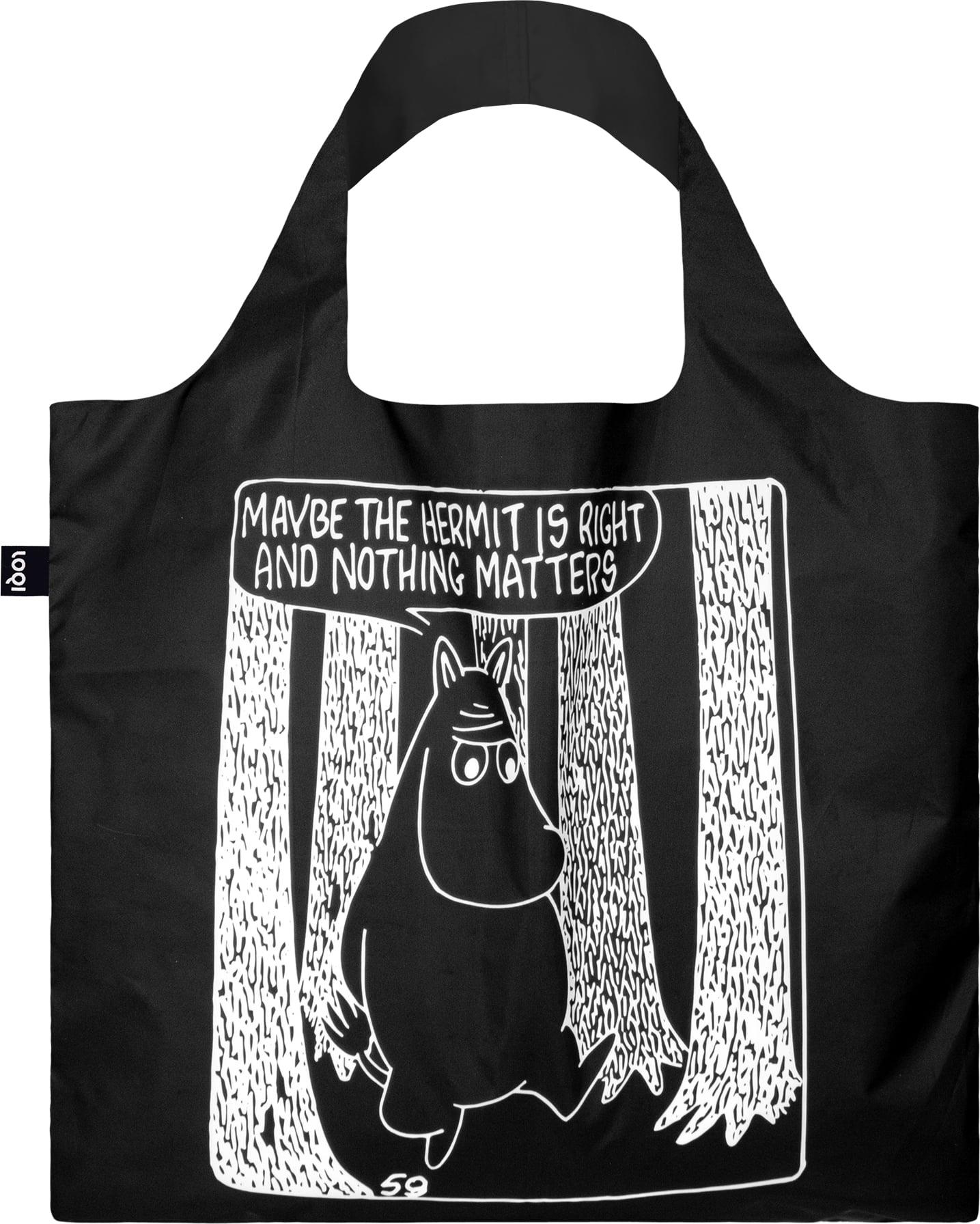 LOQI Museum Tasche Mumins Comic Adventures recycelt