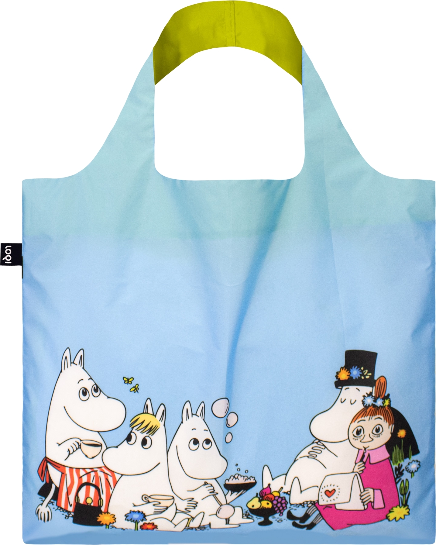 LOQI Museum Tasche Mumins Family recycelt