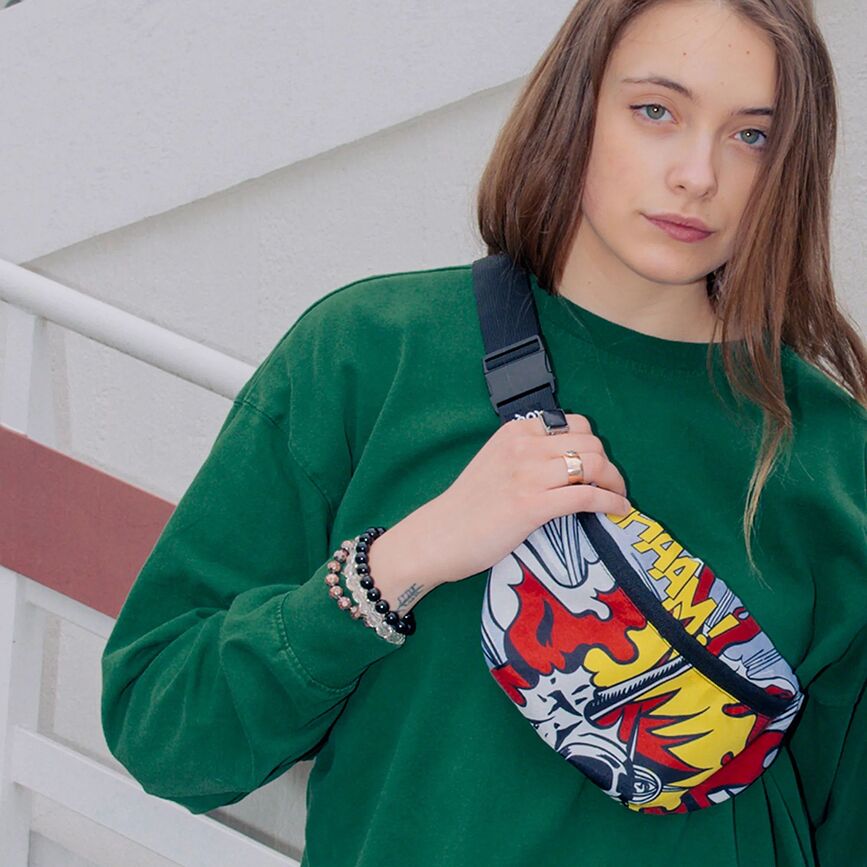 LOQI Museum Vrećica reciklirana s motivom Katsushika Hokusai Gora Fuji s brda Gotenyama