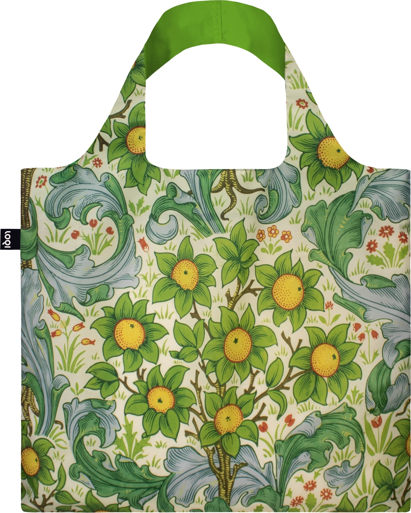 Loqi Museum William Morris Orchard Tasche recycelt