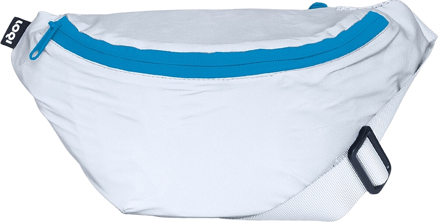 LOQI Neon Pochette réfléchissante, bleue