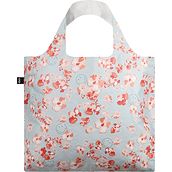 Loqi Tyvek Smiley Bag with flowers