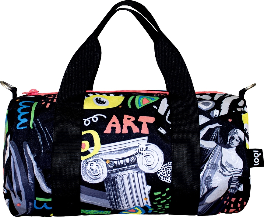 LOQI Weekender Artist Classic Art mini Torba, iz recikliranega materiala