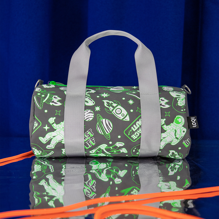 LOQI Weekender Classic Art Sac de Voyage mini, réfléchissant