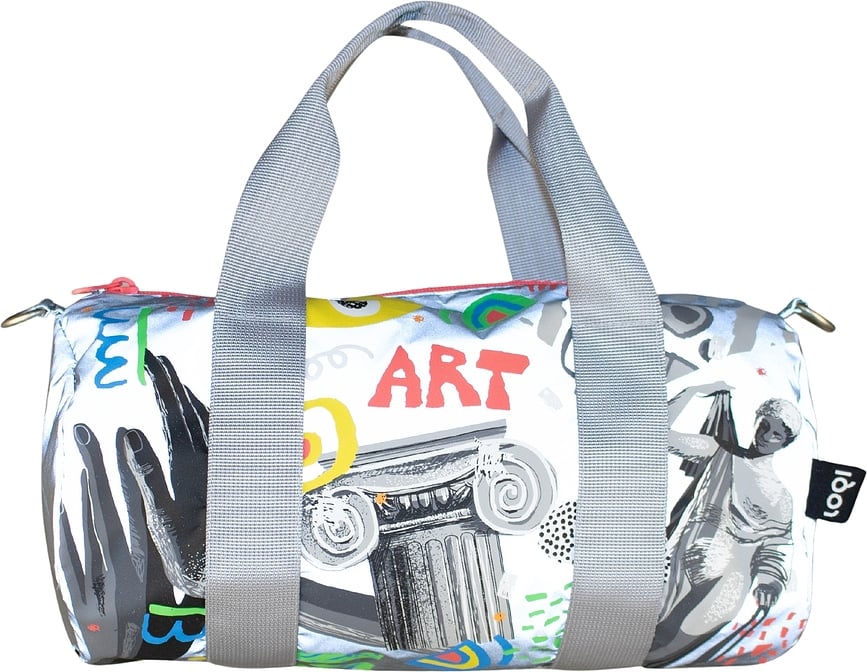 Loqi Weekender Artist Tasche mini mit reflektierender Beschichtung