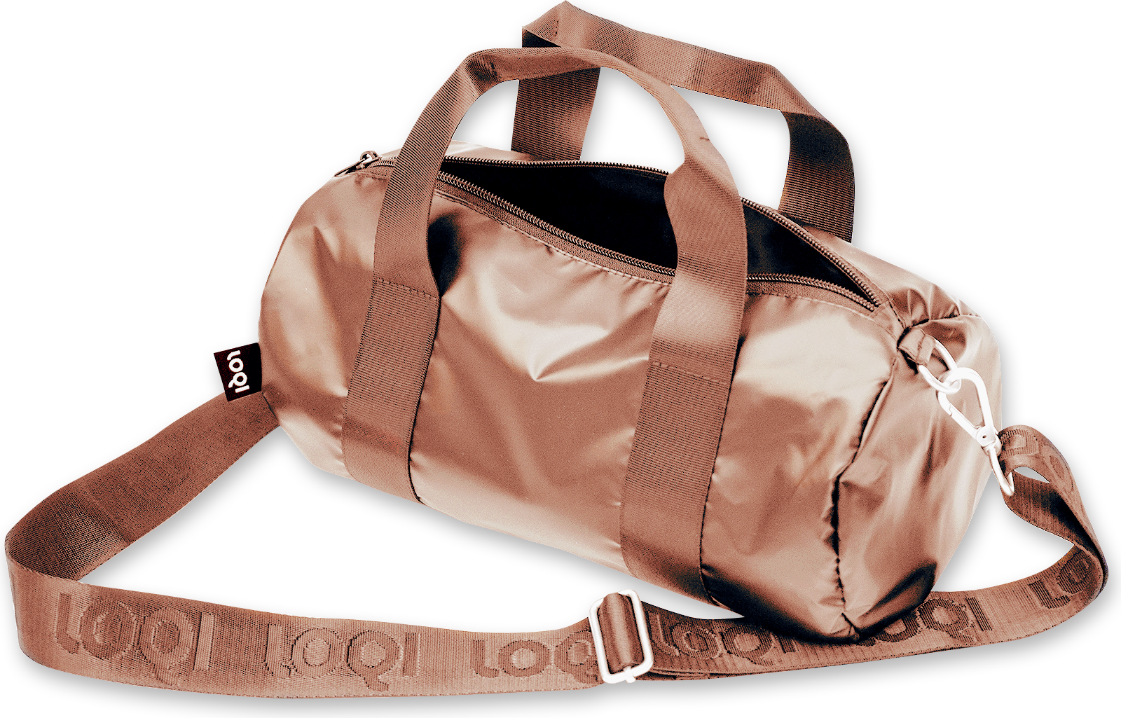 LOQI Weekender Fashion Metallic M Reisetasche, roségold